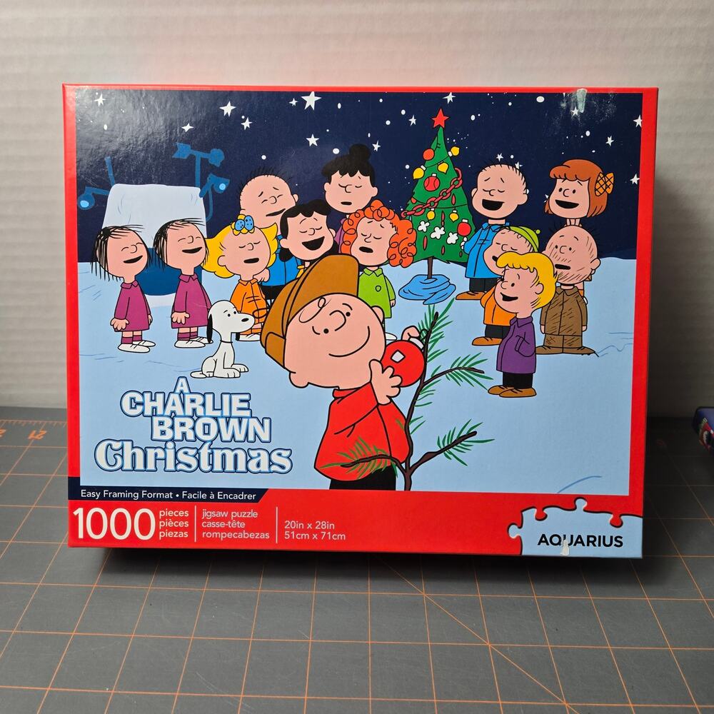 A Charlie Brown Christmas 1000 Piece Puzzle Aquarius from Hallmark